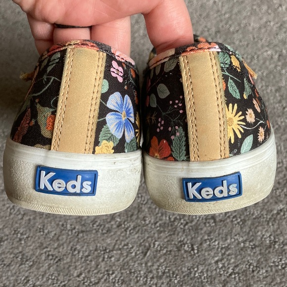 KEDS x RIFLE PAPER CO. floral slip-on sneakers, Sz 9.5. - Picture 7 of 10